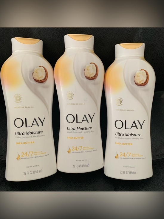 OLAY Other - 3 OLAY Ultra Moisture Shea Butter Body Wash, 22 fl oz ea